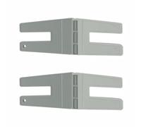 Lot de 2 pieds de couture en plastique, outils de couture pour boutons en plastique, accessoires pour ourlets épais en denim