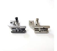 Lot de 2 pieds de passepoil lisse et dents pour Pfaff 1245,335,545,145 (Taille de rainure: 3/16"(5 mm))