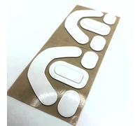 Lot de 2 pieds de souris pour souris de jeu SteelSeries Prime+ FPS (Prime+, blanc)