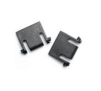 Lot de 2 pieds de support de clavier d'ordinateur pour Corsair K66 K68 K55 - Pieds de rechange inclinables pour clavier mécanique (noir)