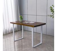 Lot de 2 pieds de table en acier robuste - Style industriel moderne - Pieds de rechange pour tables de salle à manger, bureaux et bancs - Parfait pour le bureau à domicile et les bureaux d'ordinateur