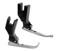 Lot de 2 pieds presseurs spéciaux à paillettes pour machine à coudre, sans taraudage, anti-courbure et maintien du tissu pour robes de soirée, robes de mariée, tissu à paillettes