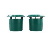 Lot de 2 pièges à escargots réutilisables en plastique pour lutter contre les nuisibles dans le jardin, attrape-limaces efficaces et maison d'escargots pour protéger les plantes dans le verger de la