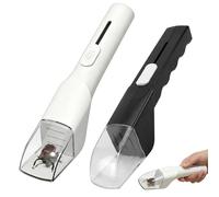 Lot de 2 pièges à insectes - Outil pratique pour le contrôle des insectes - Méthode de capture des insectes douce - Pour la maison et le jardin - Poignée carrée blanche ronde et noire