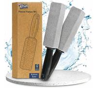 Lot de 2 Pierre Ponce WC Anti Tartre - Pierre Ponce Toilette Efficace Détartrage, Alternative Brosse Toilette, Nettoyage Salle de Bain, Détartrant WC et Nettoyant WC Surpuissant Tartre