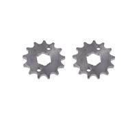 Lot de 2 pignons avant 13T 13 dents 20 mm 420 pour moto tout-terrain 125 cc 140 cc