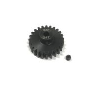 Lot de 2 pignons de moteur 32P 3,175 mm, 10T, 11T, 12T, 13T, 14T, 15T, 16T, 17T, 18T, 19T, 20T, 21T, 22T, 23T, 24T, 45#, acier et métal(24T)