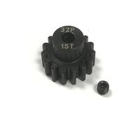 Lot de 2 pignons de moteur 32P 3,175 mm, 10T, 11T, 12T, 13T, 14T, 15T, 16T, 17T, 18T, 19T, 20T, 21T, 22T, 23T, 24T, 45#, acier et métal(15T)