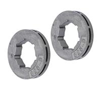 Lot de 2 pignons d'entraînement de tronçonneuse haute performance, pignon de jante précis de remplacement pour tronçonneuse Oregon Parts 9T Module 325 9 Compact Léger