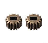 Lot de 2 pignons en acier pour modèles de voiture télécommandée 10641 10642 - Pignon moteur résistant à la rouille longue durée