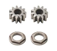 Lot de 2 pignons et bagues d'arbre de direction 941-0656A 741-0656A Compatible avec MTD 717-1554 917-1554 741-0656 Toro 112-0863 Compatible avec Cub Cadet LT1042 LT1045 LT10463 LT105. 0