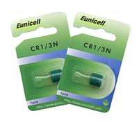 Lot de 2 piles CR1/3N DL1/3N 2L76 3 V pour appareil photo