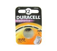 Lot de 2 piles CR1620 DURACELL (DL 1620)