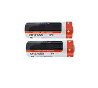 Lot de 2 Piles Lithium-manganèse CR17450 3 V for Compteur d'eau et débitmètre PLC