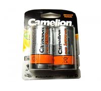 Lot de 2 Piles Lr20 R20 D Rechargeables 1.2V Ni-Mh Camelion 2500mah