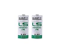 Lot de 2 Piles Original LS 14 5.00 pour Compteur d’Eau électrique PLC ER6V TL-5903 3.6V Batterie au Lithium SAFT
