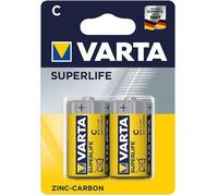 2 Piles Salines C / LR14 Varta Super Heavy Duty