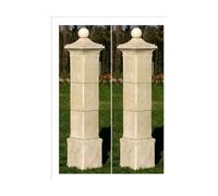Lot De 2 Piliers De Portail "Provençal" - 41 X 41 X 228 Cm