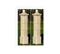 Lot De 2 Piliers De Portail "Provençal" - 41 X 41 X 228 Cm