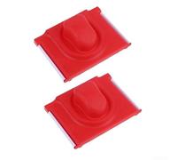 Lot de 2 pinceaux pour un placement précis de la peinture sur les cadres de porte en verre, les bords de miroir et les bordures en aluminium