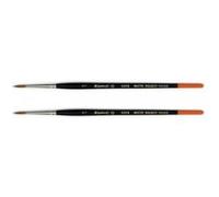 Lot de 2 pinceaux ronds Kolinsky S Raphaël n 1 martre série 8404 G