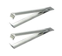 Lot de 2 pinces à ail et pinces de précision pour la cuisson des légumes, facile à cuisiner