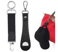 Lot de 2 pinces à chapeau pour voyage, chapeau de voyage, clip de chapeau de plage, pince multifonction pour chapeau de canard, noir