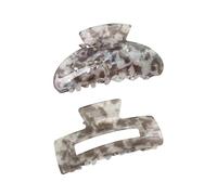 Lot de 2 pinces à cheveux de couleur bonbon pour femmes et filles - Couleur vive - Pour cheveux épais et fins pour diverses tenues