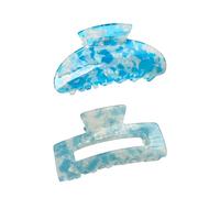 Lot de 2 pinces à cheveux de couleur bonbon pour femmes et filles - Couleur vive - Pour cheveux épais et fins pour diverses tenues