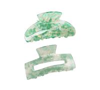 Lot de 2 pinces à cheveux de couleur bonbon pour femmes et filles - Couleur vive - Pour cheveux épais et fins - Parfait pour différentes tenues