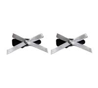 Lot de 2 pinces à cheveux Harajuku en ruban avec nœud papillon pour queue de cheval, épingles à cheveux pour adolescents, enfants, festivals, barrettes à cheveux pour la vie quotidienne, grandes