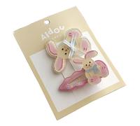 Lot de 2 pinces à cheveux pour enfants avec motifs de dessins animés pour différentes coiffures