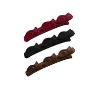 Lot de 2 pinces à cheveux tressées pour femmes et filles - Double couche - Style de flocage facile à utiliser - Accessoires pour femme