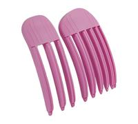 Lot de 2 pinces à cheveux volumineuses Roots - Pince à cheveux pour levage de racines - Cheveux naturels - Sans trace - Rouleaux à cheveux - Outils de coiffure - Épingle à cheveux fixe pour femmes et