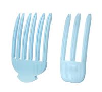 Lot de 2 pinces à cheveux volumisantes à trois dents et six dents pour femme | Nouvelle pince à cheveux duveteuse pour cheveux naturels à la maison, en salon de coiffure pour scène, rendez-vous galant