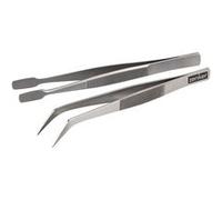 Lot de 2 pinces à dresser de pâtisserie pour cake design Zenker Smart Pastry ref 44980 Gris