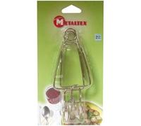 Lot de 2 pinces à escargots - METALTEX - Lot de 2 pinces à escargots - Inox - Chrome