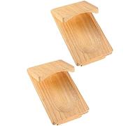 Lot de 2 pinces à huîtres en bois - Pour ouvrir les huîtres et les crustacés