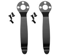 Lot de 2 pinces à outils en acier inoxydable pour fourreau, fourreau pliant, outil de poche