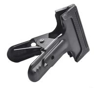Lot de 2 pinces à ressort robustes parfaites pour les supports de photographie, assure un maintien sûr avec un design antidérapant en caoutchouc