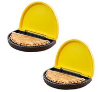 Lot de 2 pinces à sertir et scellant à tortilla de 20,3 cm pour empanadas, samosas, tartes à la main, presse à collation sans BPA pour collations faites maison facilement, accessoire de préparation de