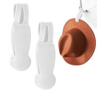 Lot de 2 pinces à serviettes magnétiques en silicone, pour porte-serviettes et étagères, accessoires de salle de bain, convient pour la cuisine (blanc)