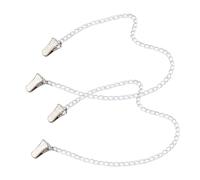 Lot de 2 pinces à vêtements tendance en fer pour un maintien sûr et multi-usage
