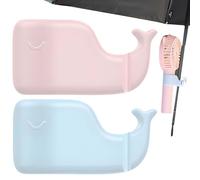 Lot de 2 pinces antidérapantes pour ventilateur de plage et d'extérieur, réglable et facile à installer pour un refroidissement mains libres