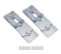 Lot de 2 pinces crocodiles emboîtables avec vis pour canapé modulaire