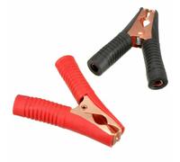 Lot de 2 pinces crocodiles en plastique et métal pour une utilisation plus sûre - Conçu pour une utilisation durable avec une bonne durabilité et un fonctionnement constant