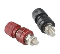 Lot de 2 pinces d'alimentation de soudage pour batterie au lithium avec plusieurs tailles de filetage disponibles (M8)