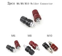 Lot de 2 pinces d'alimentation de soudage pour batterie au lithium avec plusieurs tailles de filetage disponibles (M10)