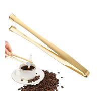 Lot de 2 pinces de cuisine en acier inoxydable - 15 cm - Antidérapantes - Pour la cuisine, les bonbons, la cuisine, le sucre - Petite pince de service - En acier inoxydable - Pour mariage, bar