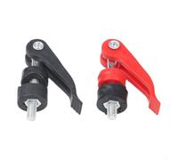 Lot de 2 pinces de fixation à dégagement rapide pour outils de nivellement de carrelage, clips d'espacement, outil de coupe, pince de montage à pousser robuste, 55 x 56 mm